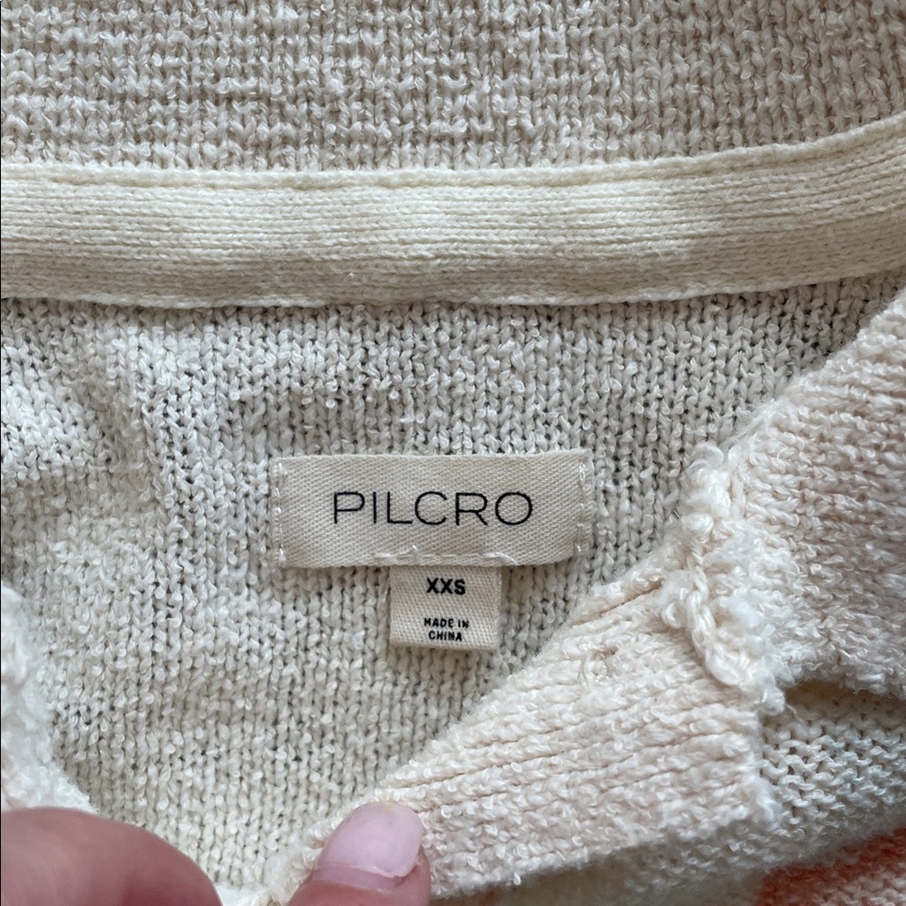 PILCRO Letterset Icon Polo Sweater - Picture 4 of 5